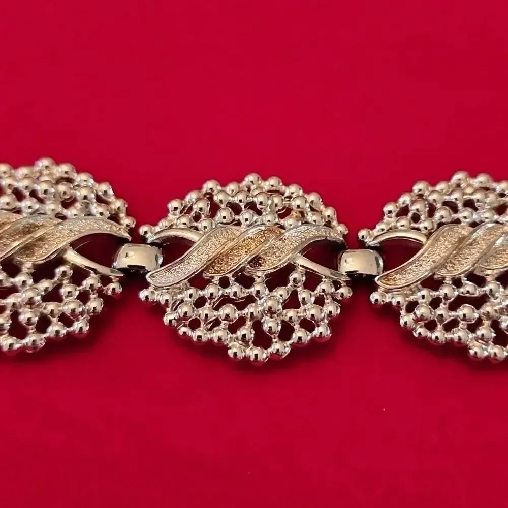 Vintage Signed Emmons Silver Plated Bracelet